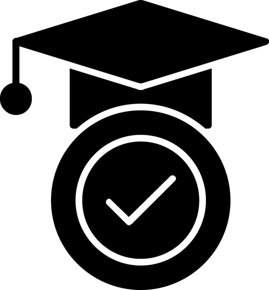 Education Glyph Icon vector