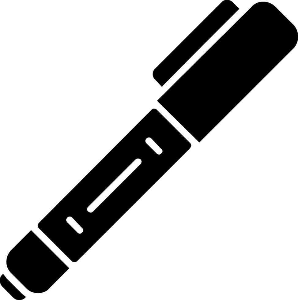 Pen Glyph Icon vector