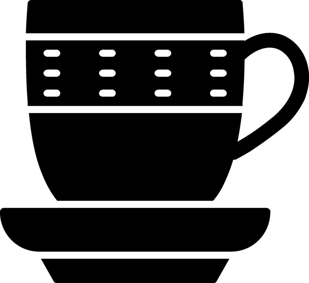 Cup Glyph Icon vector