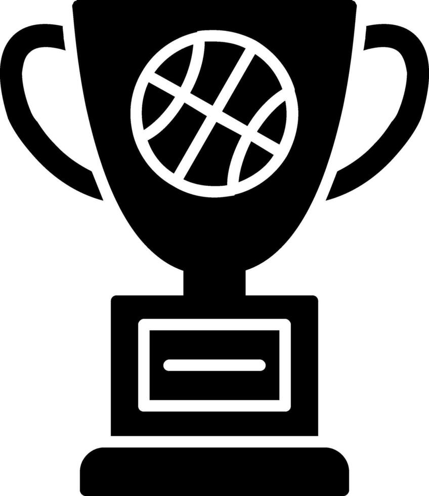 Baseball Glyph Icon vector
