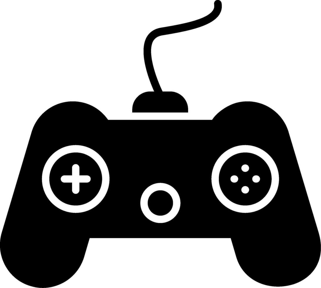 Console Glyph Icon vector