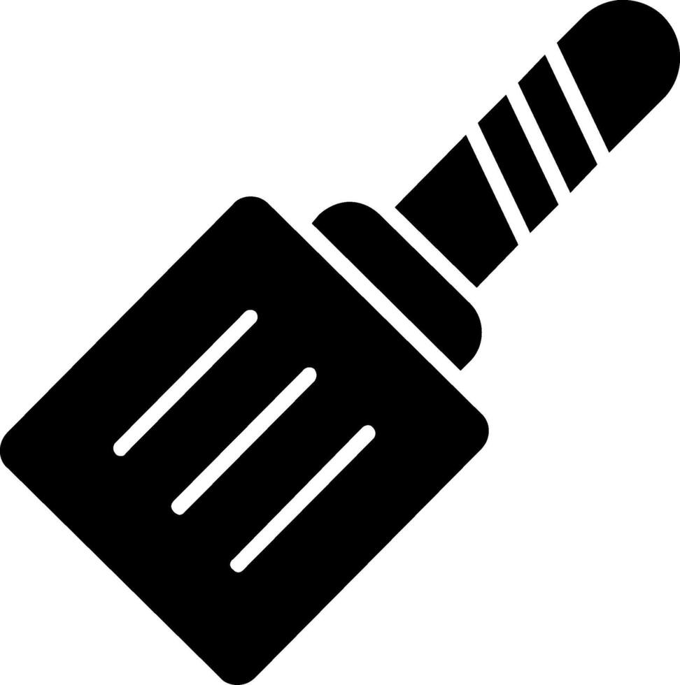 Spatula Glyph Icon vector