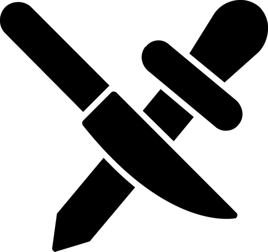 Sharpening Glyph Icon vector