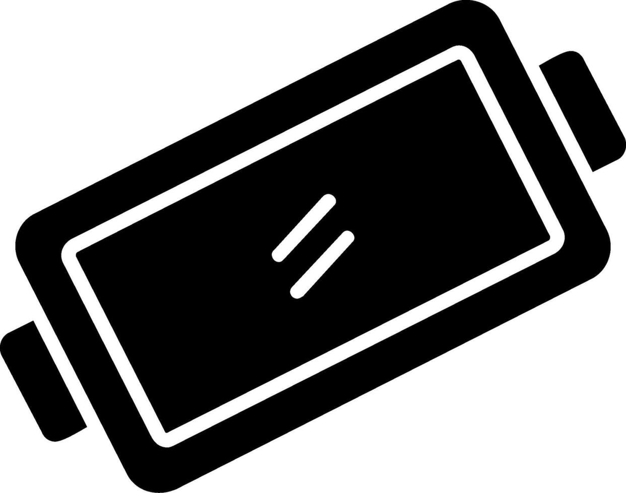 Baking Tray Glyph Icon vector