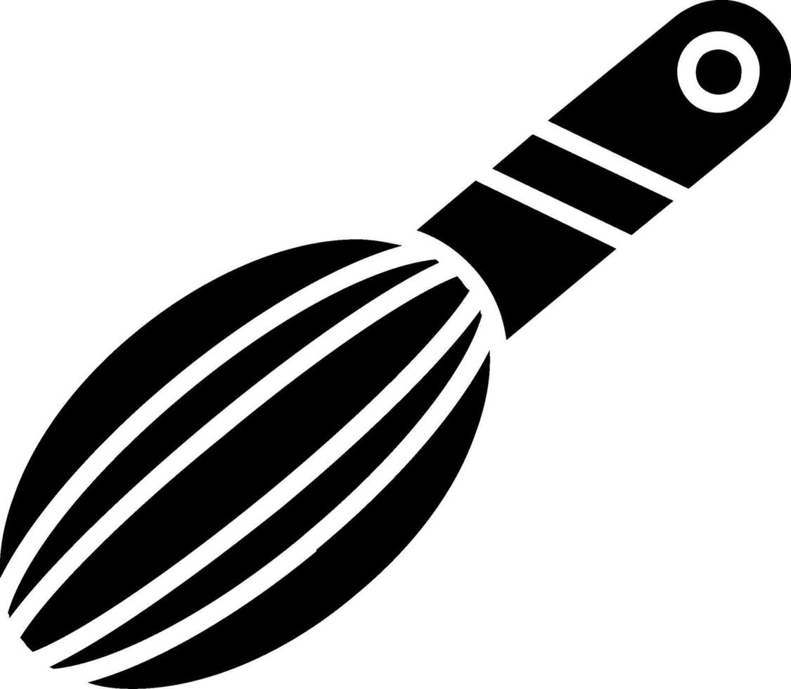 Whisk Glyph Icon vector