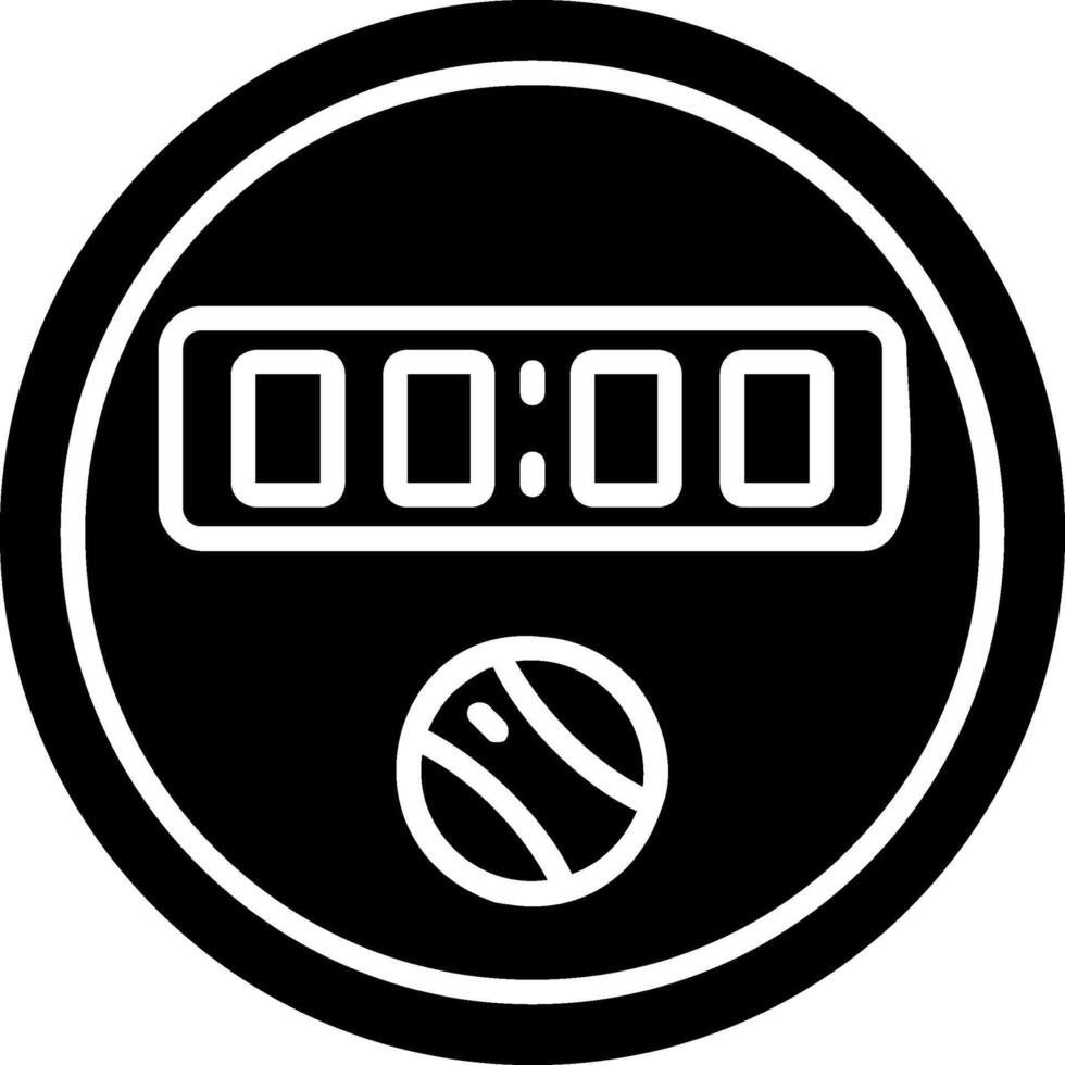 Dial Glyph Icon vector