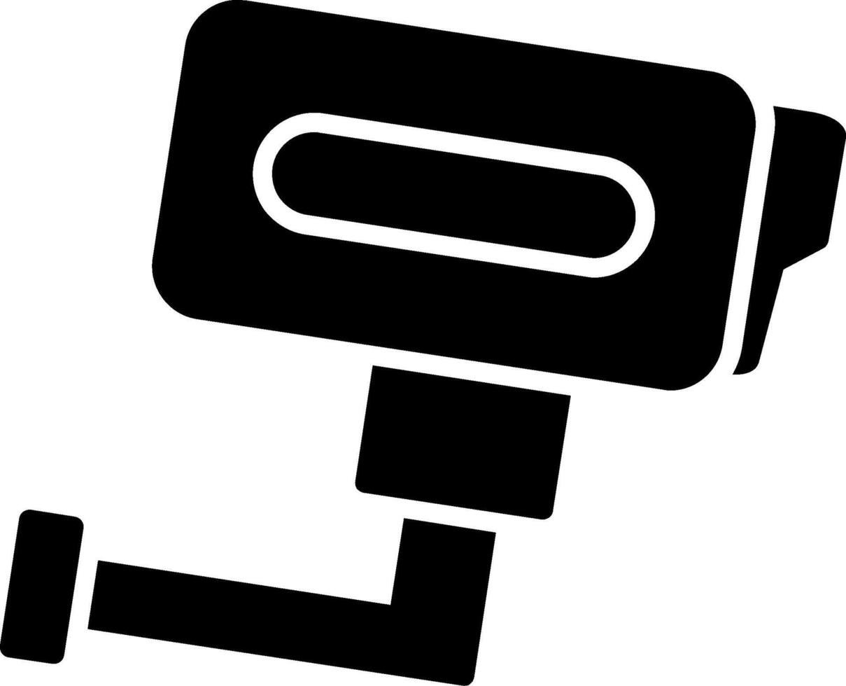Cctv Glyph Icon vector