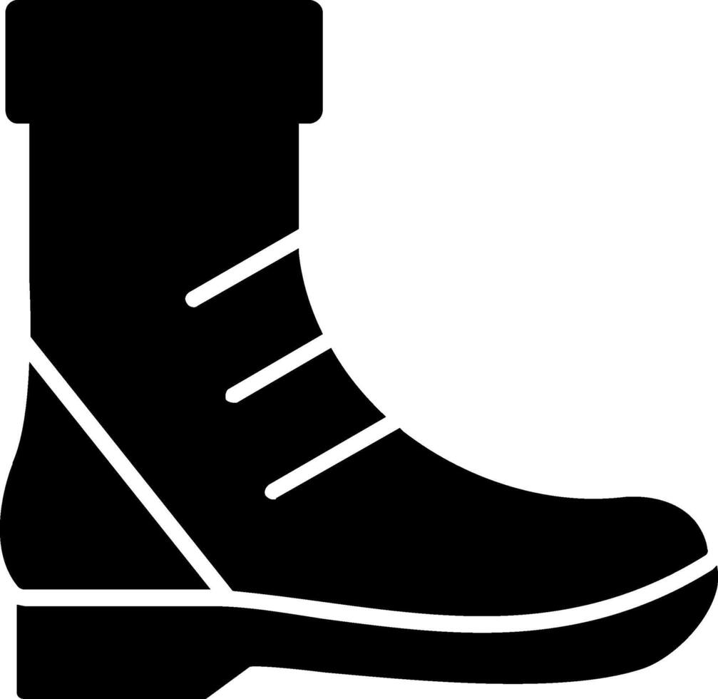 Boot Glyph Icon vector