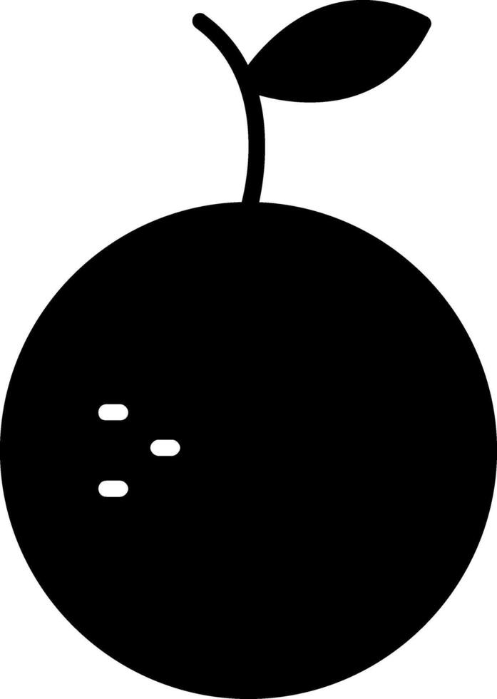 Orange Glyph Icon vector