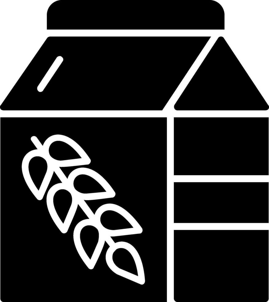 Flour Glyph Icon vector