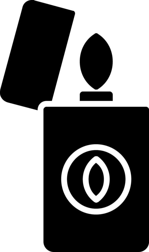 Lighter Glyph Icon vector