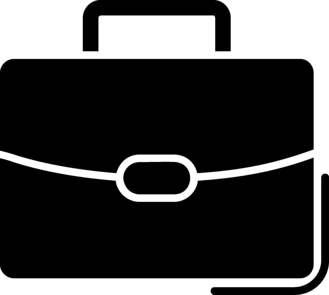 Bag Glyph Icon vector