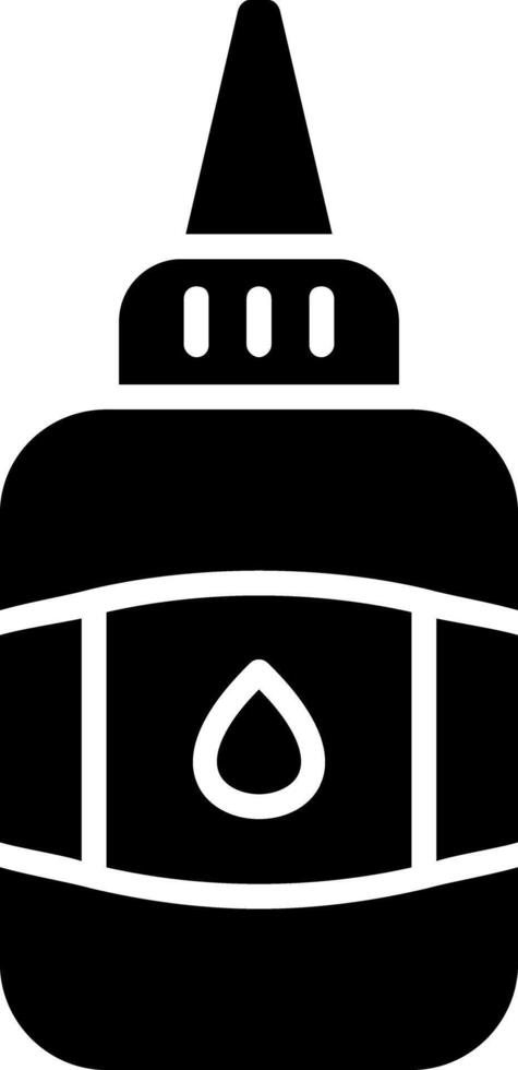 Glue Glyph Icon vector