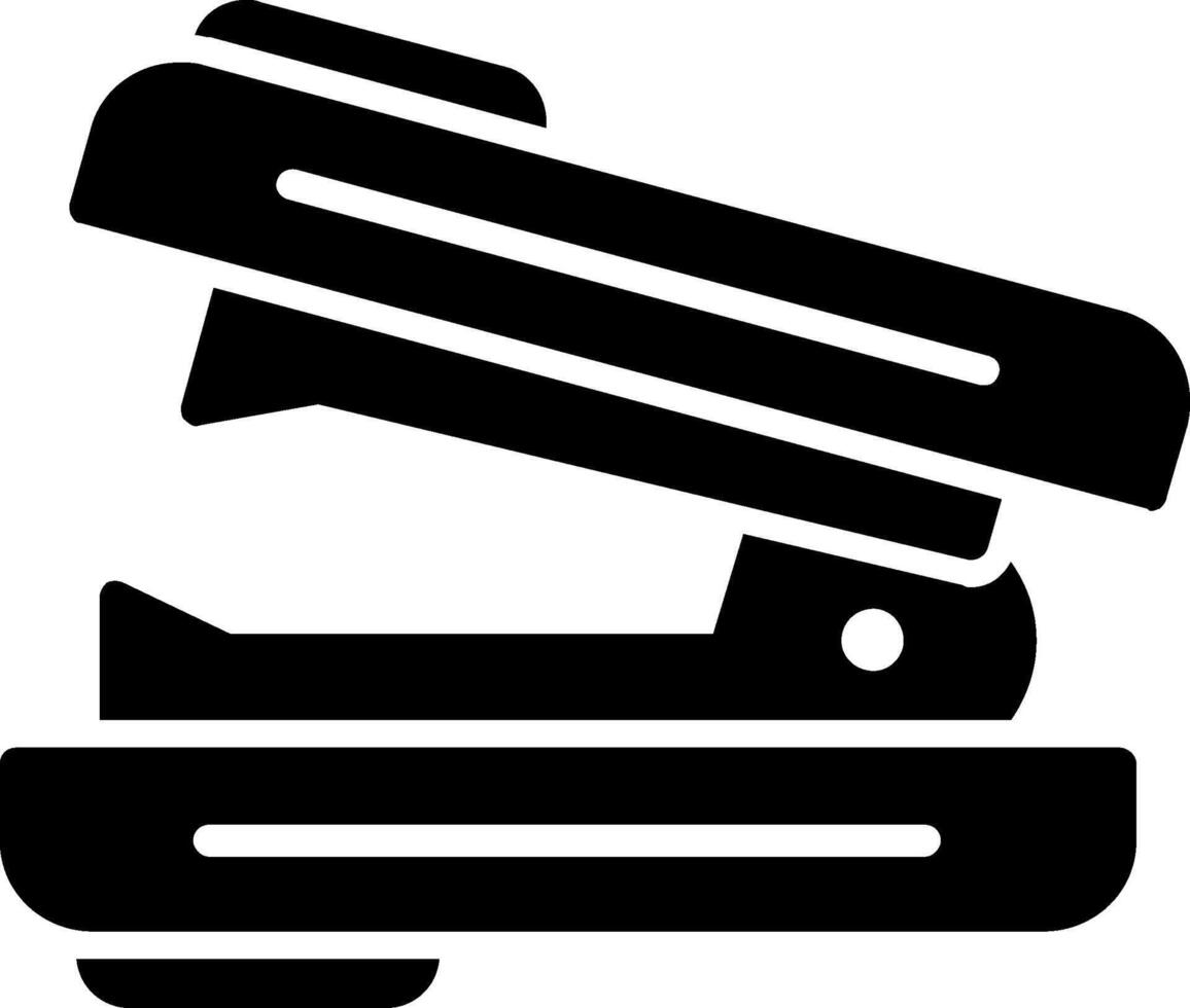 Stapler Remover Glyph Icon vector