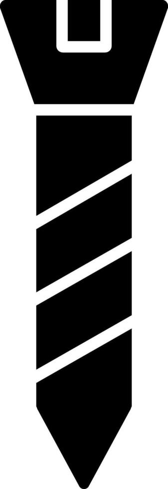 Screw Glyph Icon vector