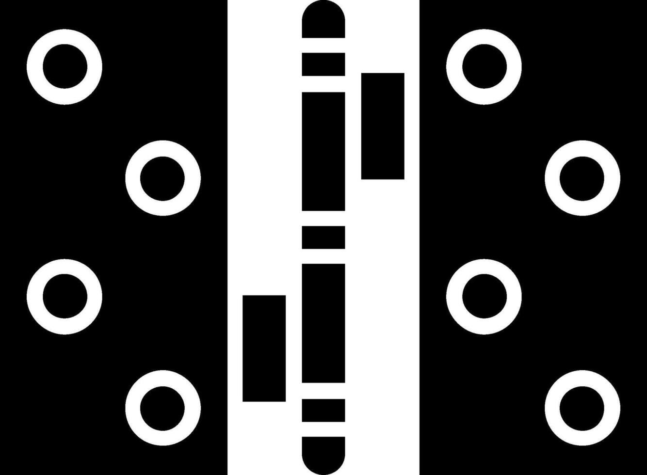 Hinge Glyph Icon vector