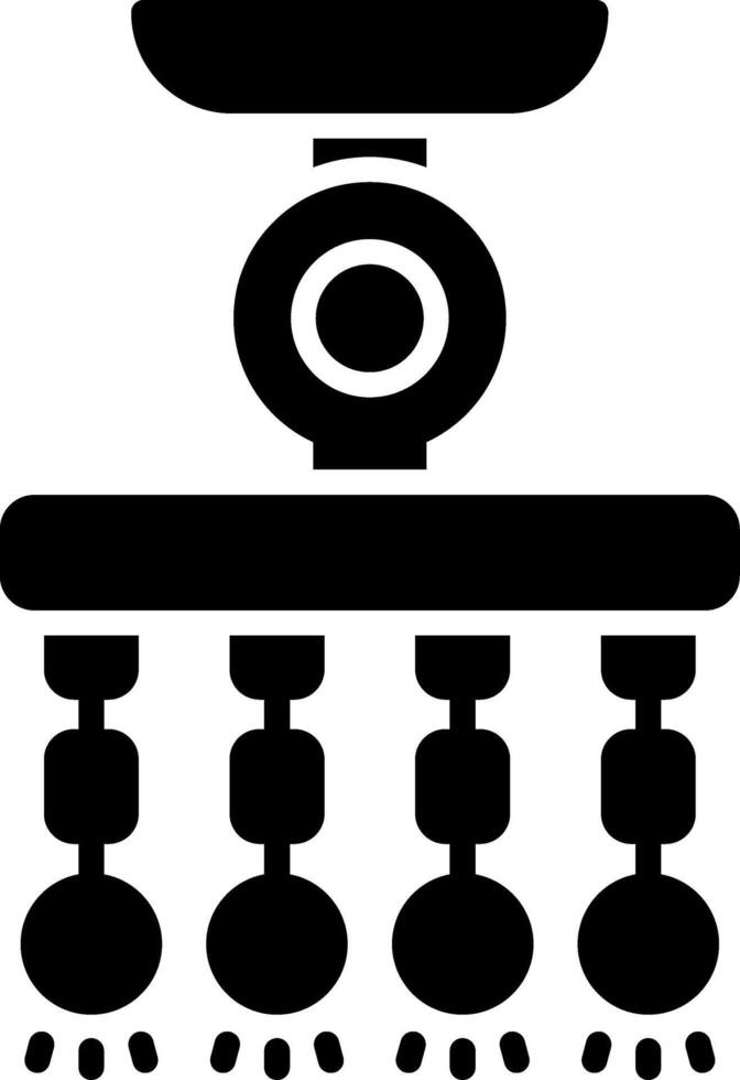 Lamp Glyph Icon vector