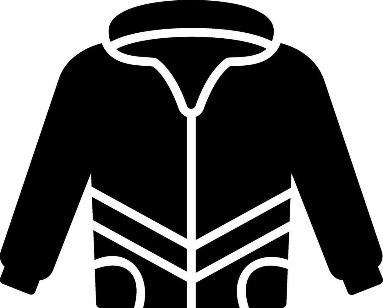 Coat Glyph Icon vector