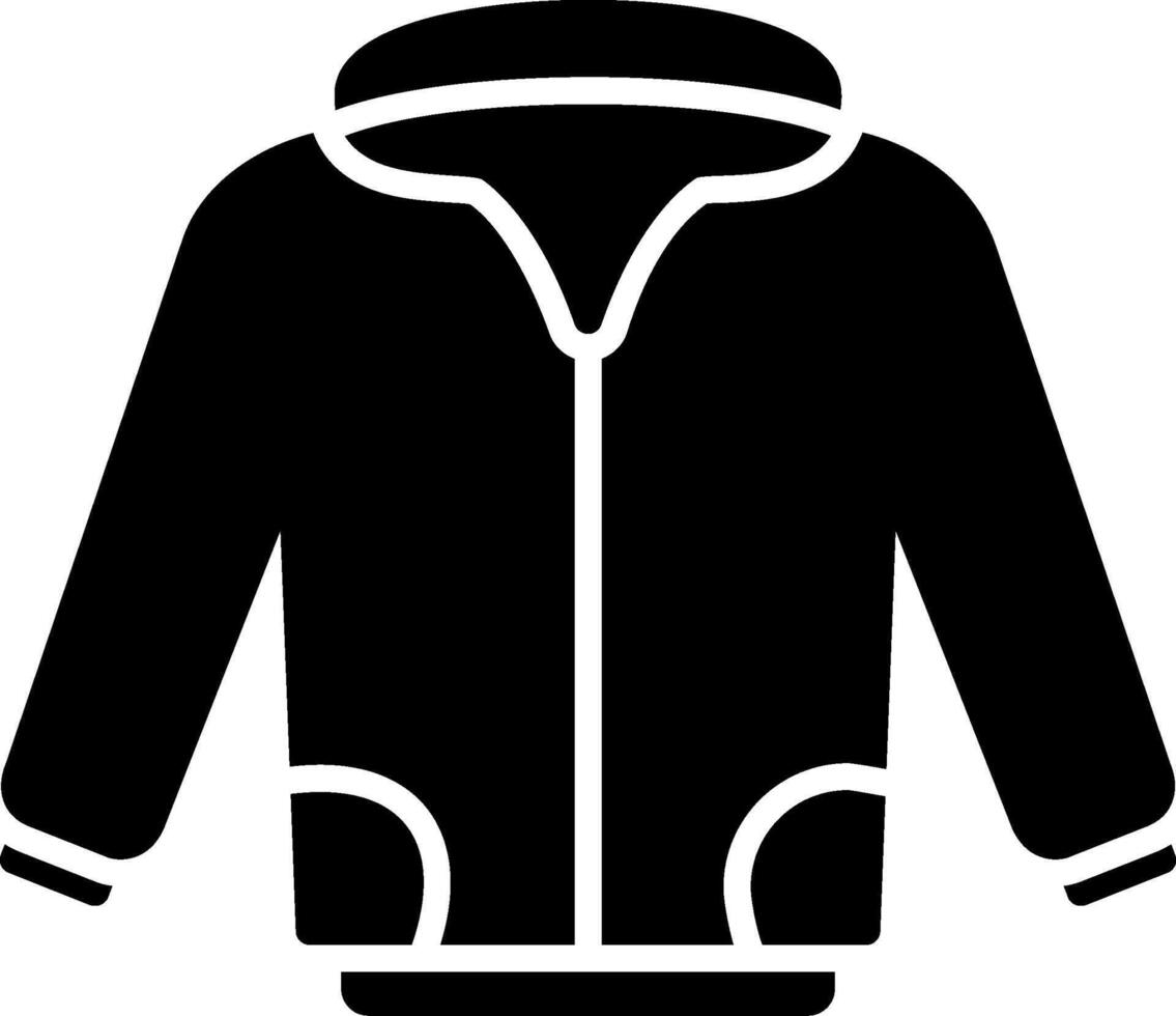 Jacket Glyph Icon vector