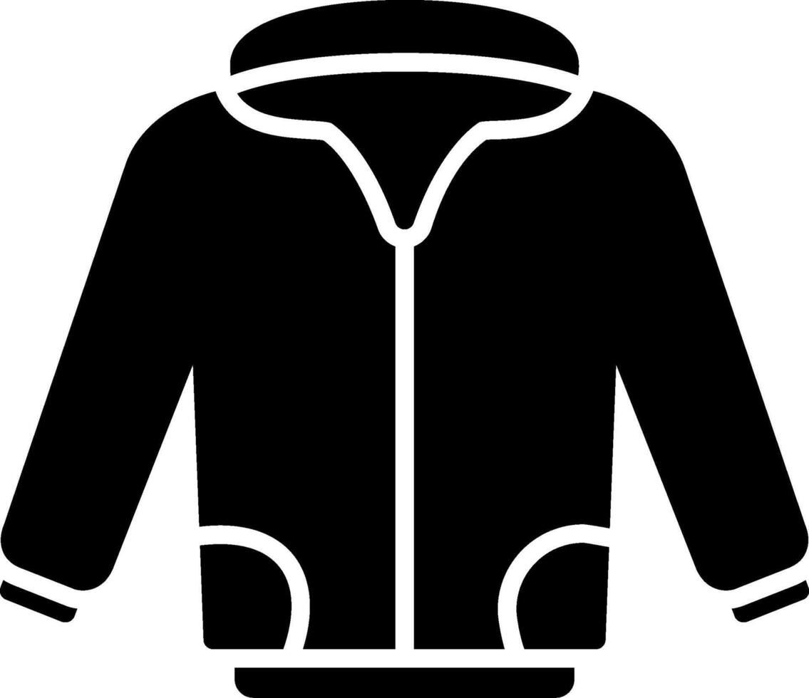 Jacket Glyph Icon vector