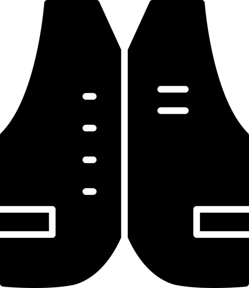 Vest Glyph Icon vector