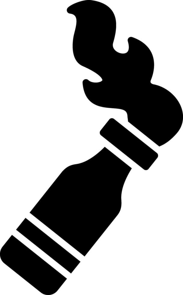 Bottle Glyph Icon vector