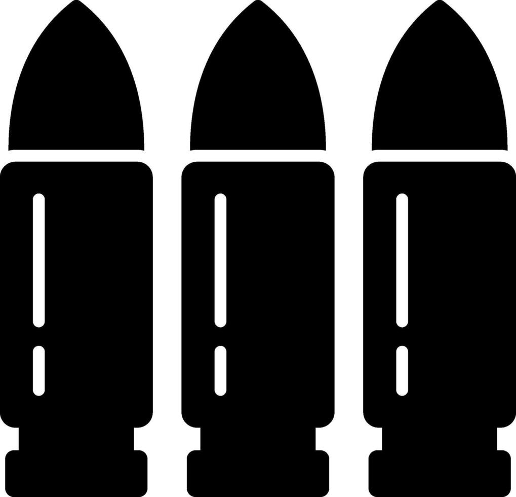 Bullet Glyph Icon vector