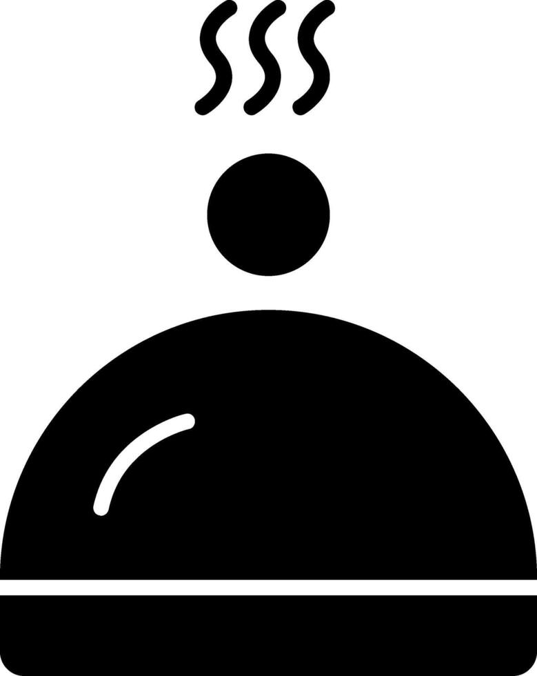 Tray Glyph Icon vector