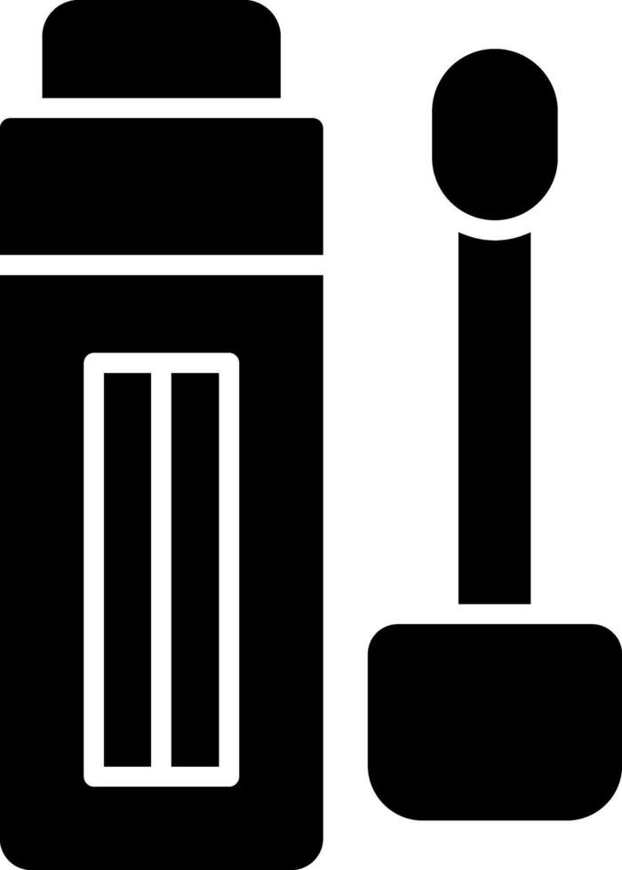 Concealer Glyph Icon vector