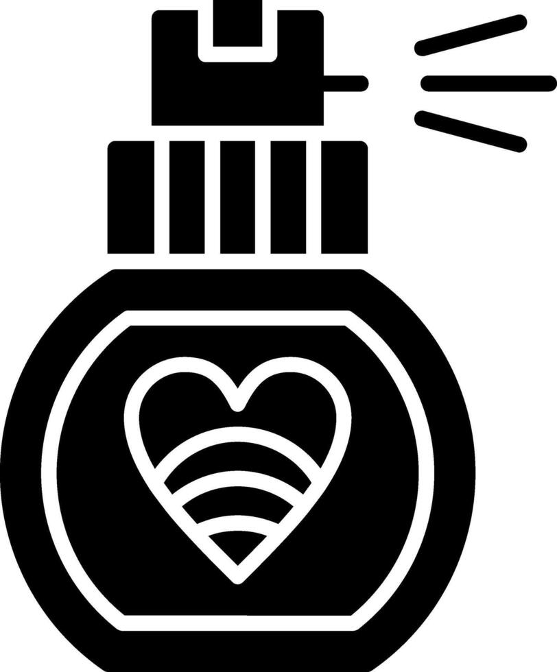 Perfume Glyph Icon vector