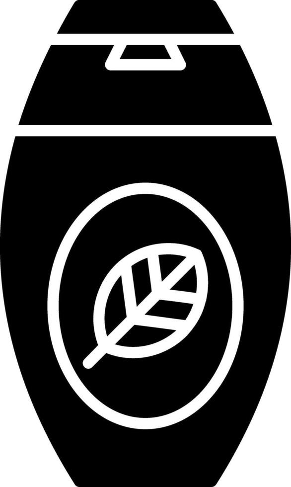 Shampoo Glyph Icon vector