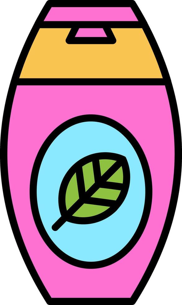 Shampoo Line Filled Icon vector