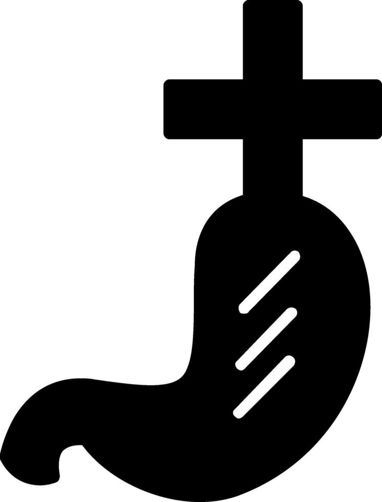 Gastroenterlogy Glyph Icon vector
