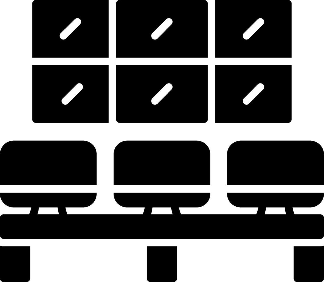 Screens Glyph Icon vector