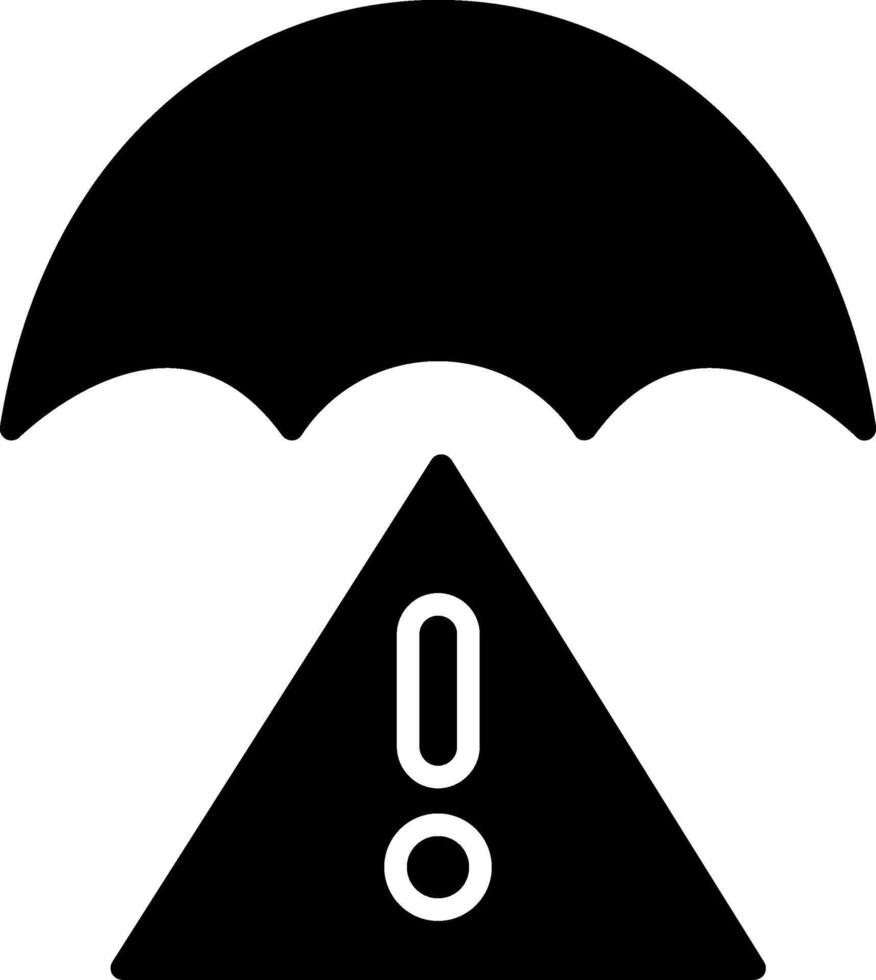 Sign Glyph Icon vector