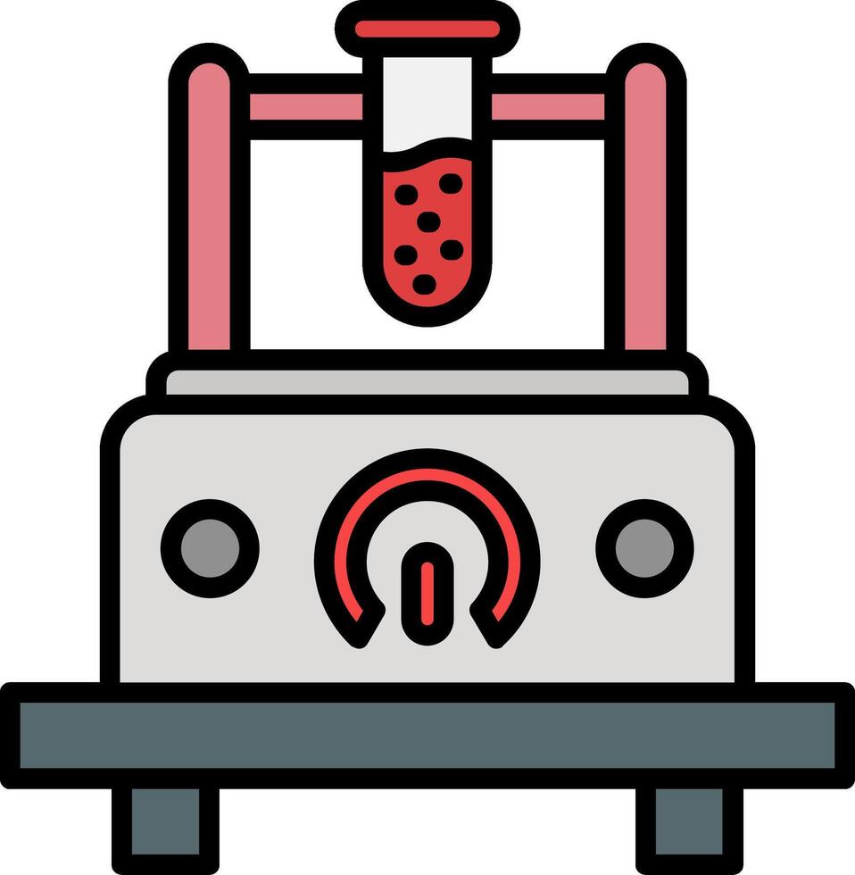 Measuring Device Line Filled Icon vector