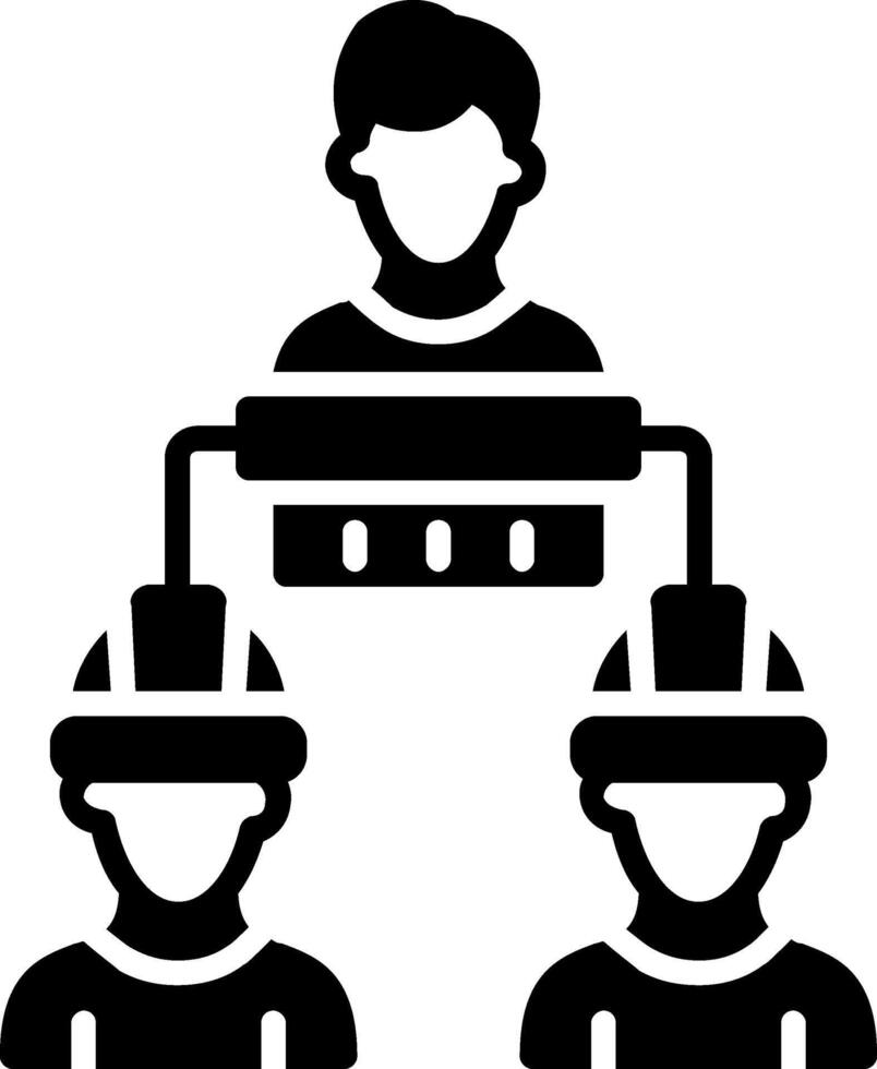 Wall Construction Glyph Icon vector