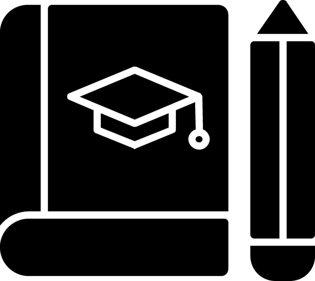 Treatise Glyph Icon vector