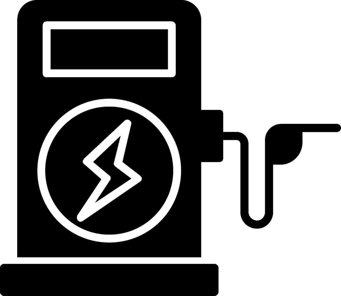 Eco Fuel Glyph Icon vector