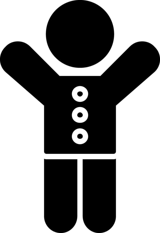 Chlid Patient Glyph Icon vector