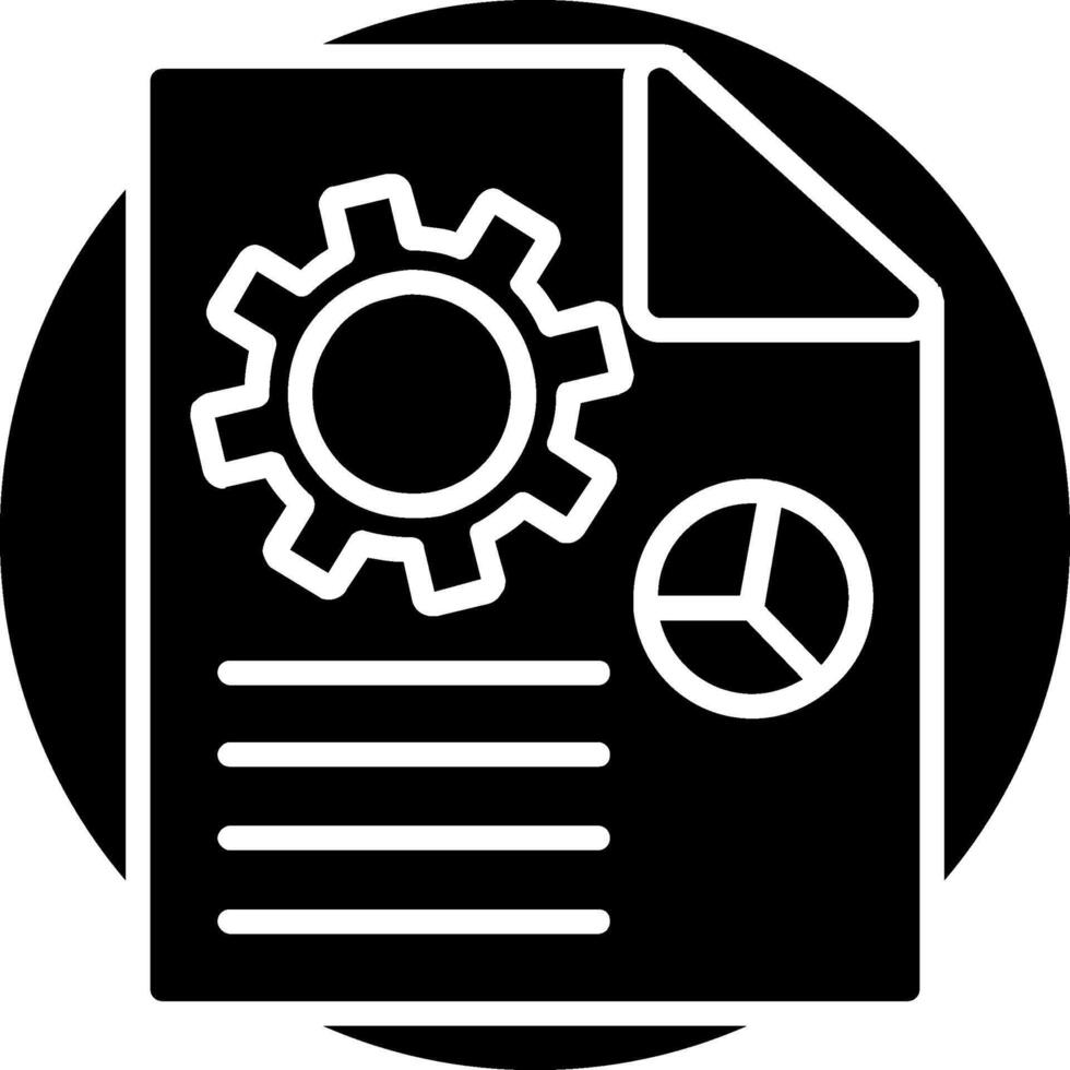 Content Production Glyph Icon vector