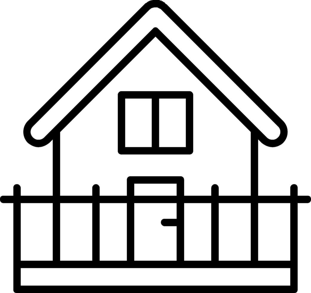 House Line Icon vector