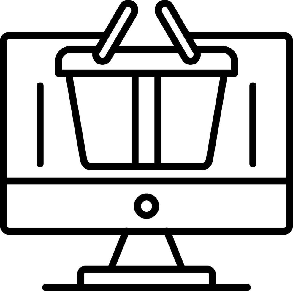 Logistics Line Icon vector