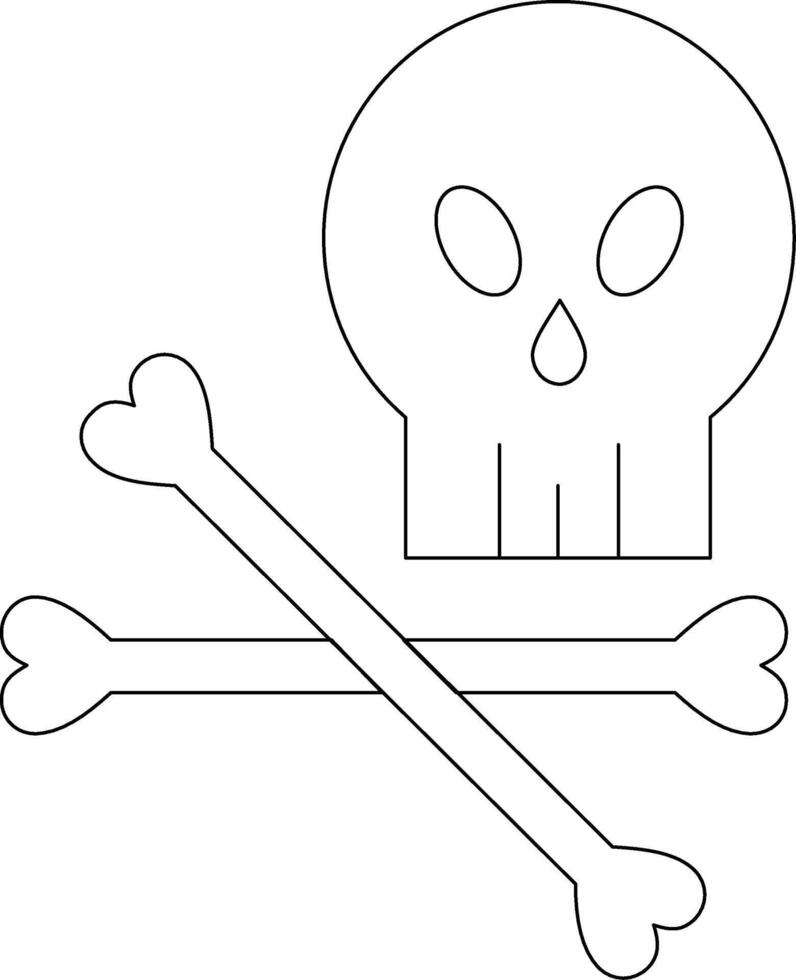 Danger Line Icon vector