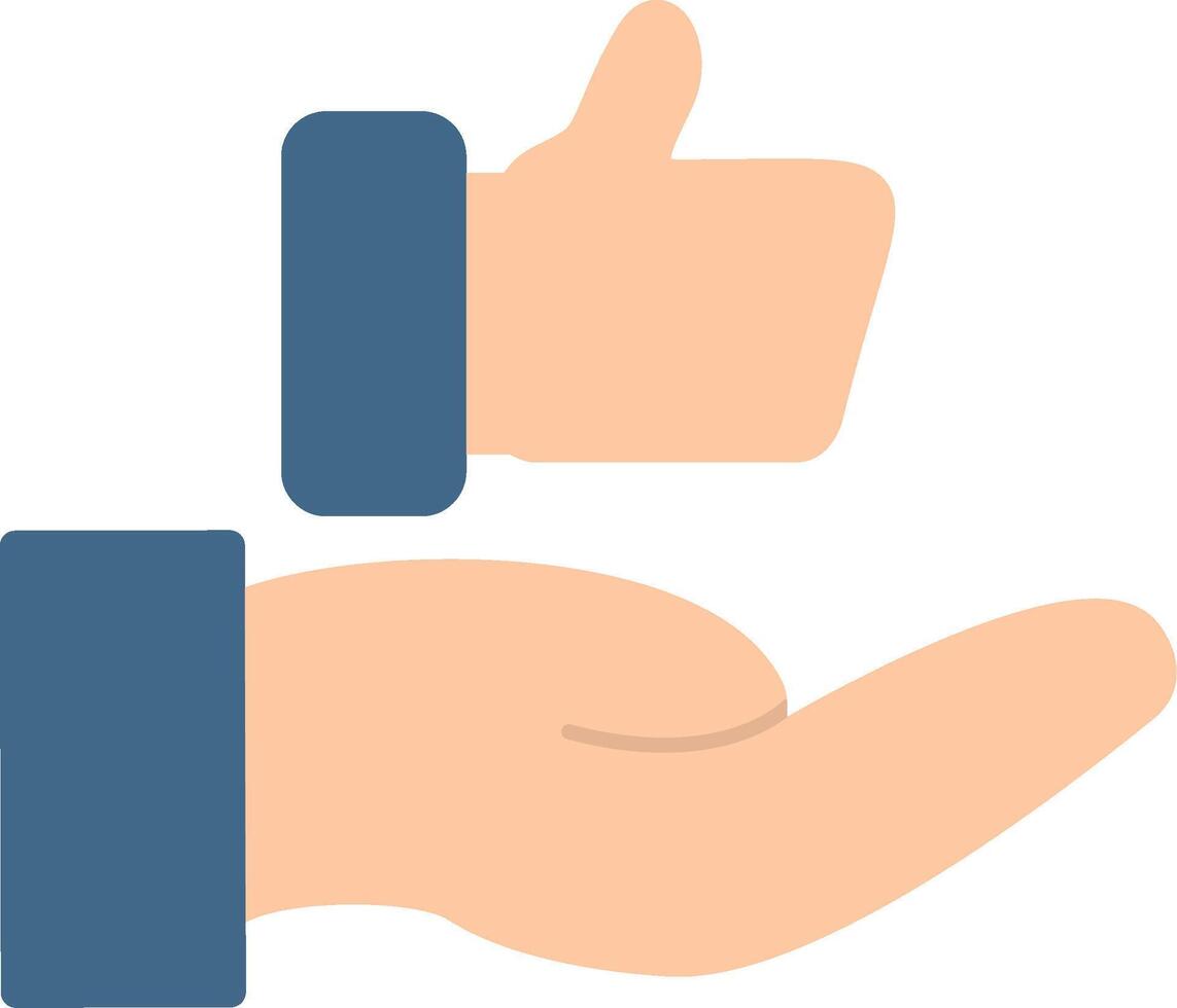 Customer Satisfaction Flat Icon vector