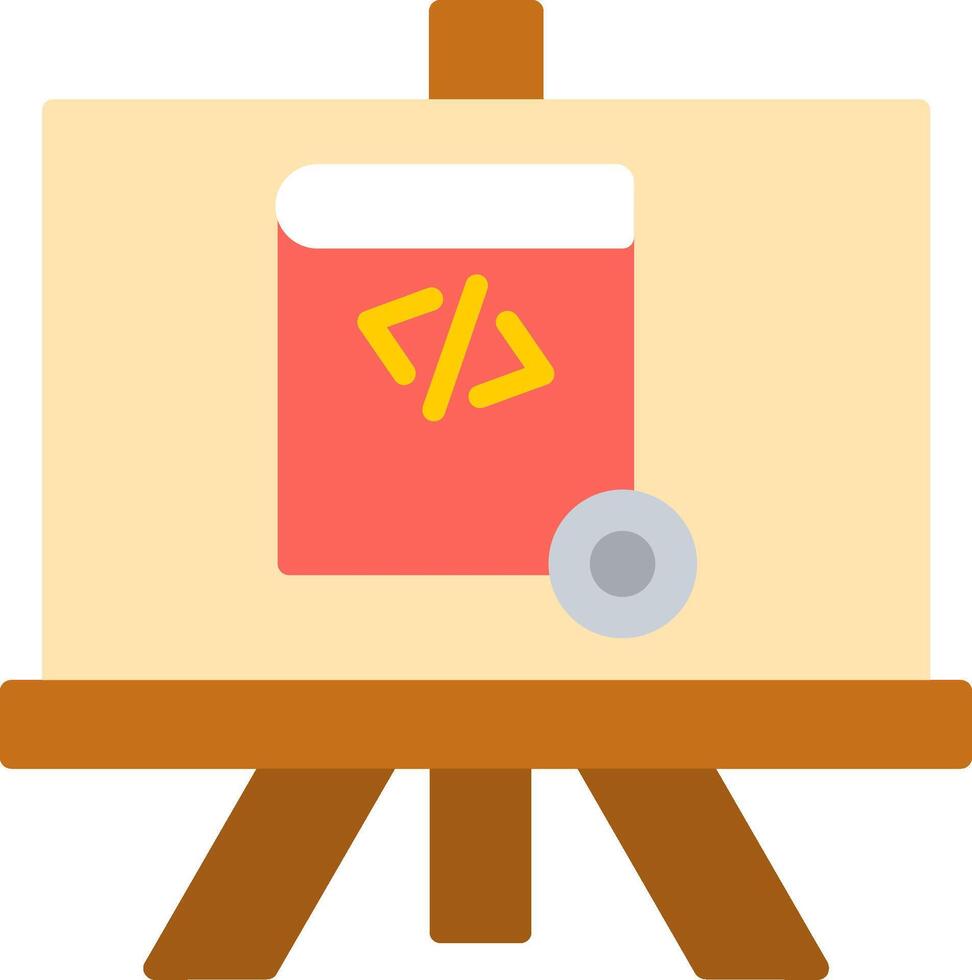 Demo Flat Icon vector