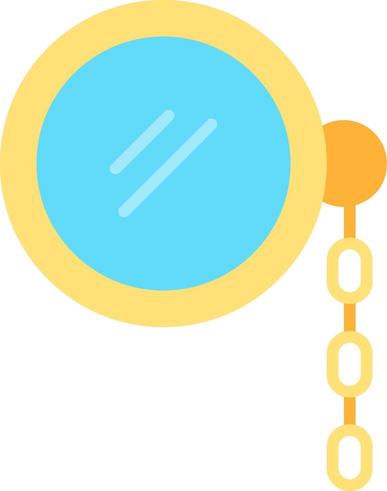 Monocle Flat Icon vector