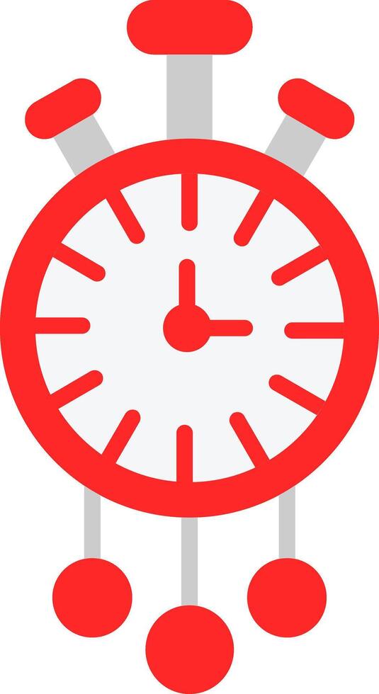 Clock Flat Icon vector