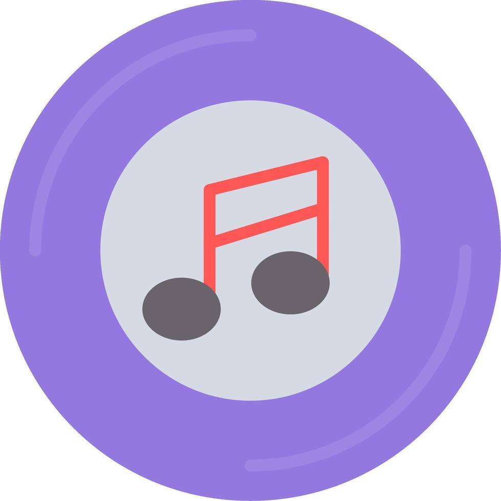 Music Flat Icon vector
