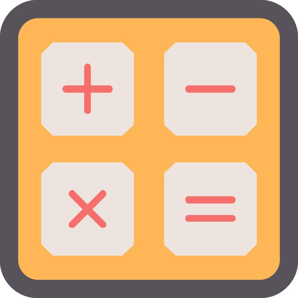 Calculator Flat Icon vector